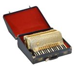 Hohner Atlantic IV Deluxe piano accordion with case Condition: