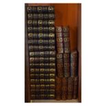 Books - Encyclopaedia Britannica, 9th edition, twenty five vols, half calf with gilt spines