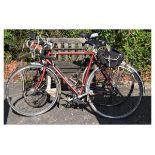 Two gent's bicycles, the first marked to frame 'Romany' built with Reynolds 531 fork blades, stays