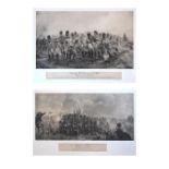 Two lithographic prints after Lady Butler - 'Steady, The Drums and Fifes', 39cm x 59.5cm exclusive