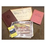 Box of assorted books and ephemera relating to Railways, Trains etc Condition: