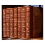 Seven part leather bindings - Works of George Elliot Condition: