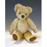 Vintage gold mohair teddy bear, probably Chad Valley Condition: