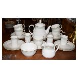 Royal Doulton 'Berkshire' part tea and coffee service Condition: