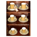 Susie Cooper six person coffee service Condition: