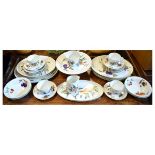 Selection of Royal Worcester 'Evesham' oven-to-tableware Condition: