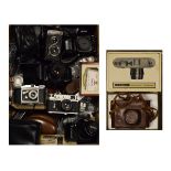 Quantity of various cameras