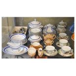 Assorted ceramics to include; nursery teawares, Continental part dinner service, Japanese teawares