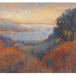 Eileen Dimmock - Pastel - Chesil Beach, 28.5cm x 31cm