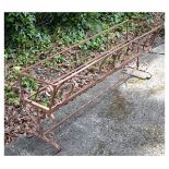 Wrought iron garden trough stand/frame