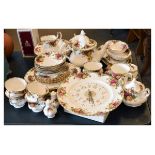 Royal Albert Old Country Roses tea service etc