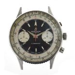 Breitling - Gentleman's Chronomat 808 stainless steel manual wind chronograph wristwatch, reverse