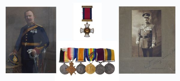 Medals, - Victorian/World War I D.S.O. group of seven awarded to Major William Samuel George