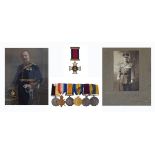Medals, - Victorian/World War I D.S.O. group of seven awarded to Major William Samuel George