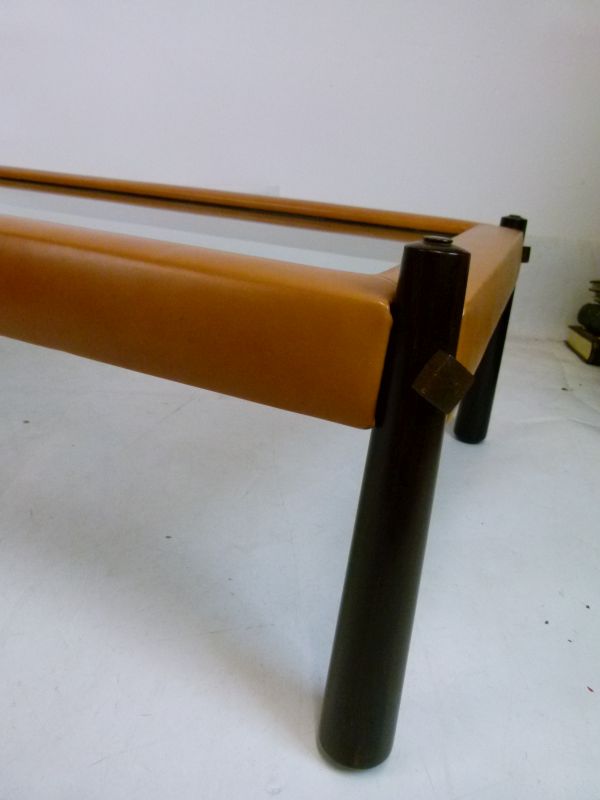 Modern Design - Percival Lafer (Brazilian) circa 1970s rosewood coffee table, the rectangular - Bild 2 aus 12