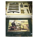 Boxed train set, Silver Jubilee Pullman GWR 4-6-0 'Albert Hall'