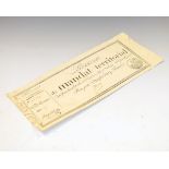 Bank Notes - French Revolution 'Promesse de mandat territorial pour vingt cinq Francs' dated 28th