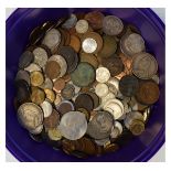 Coins - Collection of mainly UK coinage to include; George IIII Crown 1821, Queen Victoria Crowns