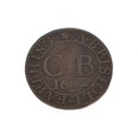 Local Interest - 'A Bristoll Farthing, C.B.1662'