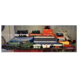 Selection of Hornby Railways 00 Gauge locomotives, carriages and goods wagons to include; 4472