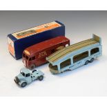 Dinky Supertoys Horse-box with British Railways red livery in printed 581 box of issue, together