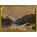 Walter Hugh Paton RSA (Late 19th Century) - Watercolour - Glen Dhuglas and Loch Lomond, inscribed to