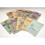 Twelve assorted vintage Harry Ferguson Ltd (Coventry) instruction books for Potato Spinner,