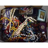 Large selection of costume/dress jewellery