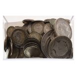 Coins - Collection of British coinage, various denominations and dates from Victoria to George V