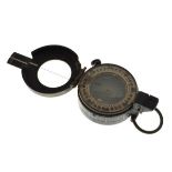 World War II Military issue MKIII brass marching compass, C.G.Co. Ltd London No.70716 with