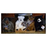 Group of four 'Perry Bears' teddy bears to include; Artemis bear