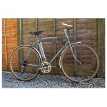 Gent's vintage steel framed bicycle, believed to be a Claud Butler, constructed from Reynolds 531