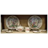 Quantity of Royal Crown Derby items including; teapot, two handled loving cup, two Royal Worcester