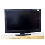 Panasonic Viera 31" colour television with remote and Toshiba DVD player