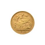 Gold Coin, - George V half sovereign 1914 Condition: Surface wear and scratching - If you require