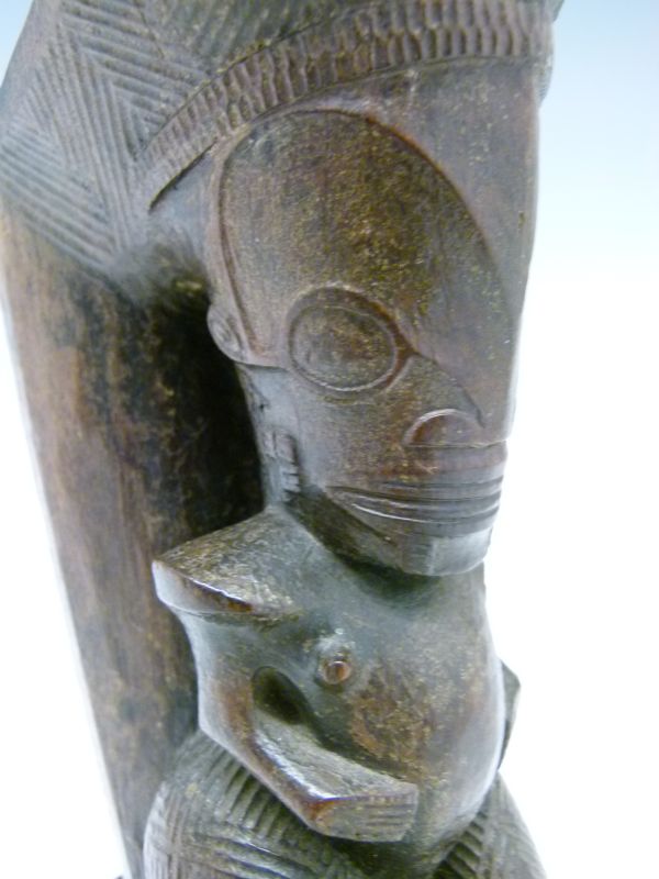 Ethnographica - Rare Marquesas Islands carved hardwood stilt step or tapuva'e, late 18th or early - Image 5 of 8