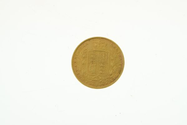 Gold Coin, - Victorian sovereign 1862, young head, uncirculated Condition: Appears extremely - Image 3 of 4