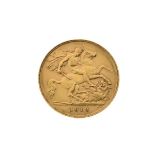 Gold Coin, - George V half sovereign 1912 Condition: If you require a detailed condition report or