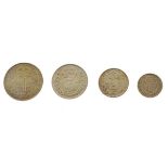 Coins, - Victorian Maundy money set 1895, in original dated presentation box Condition: Minor