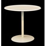 Modern Design - Alan Turville for Hille circular topped occasional table, with circular label