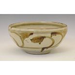 Attributed to Seth Cardew for Wenford Bridge - A Studio pottery bowl, of hemispherical form with
