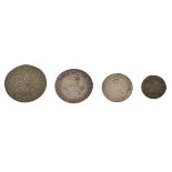Coins, - Charles II Maundy money set 1682 Condition: Signs of surface wear and scratching on - If