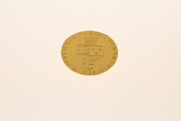 Gold Coin, - George III half guinea, spade reverse 1788 Condition: Surface wear and light - Image 2 of 4