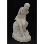 Victorian Parian ware figure of Dorothea by John Bell, possibly for Minton, and originally made