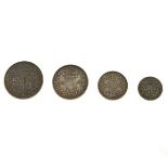 Coins, - Victorian Maundy money set 1892, in later presentation case Condition: Signs of surface