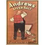 Advertising Interest - Reproduction poster advertising Andrews Liver Salt, after the 1925