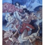 William Russell Flint - Signed coloured print published by Frost & Reed, A Question Of Attribution',