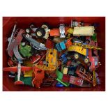 Large quantity of loose die-cast model cars comprising: Corgi, Dinky, Dinky Supertoys, Lesney,