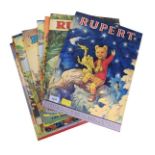 Eighteen Rupert Bear annuals comprising: years 1979, 1970, 1975, 1972, 1975 (x2), 1978, 1971, etc