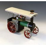 Mamod TE1A green steam tractor, unboxed